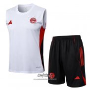 Chandal del Bayern Munich 2025-2026 Sin Mangas Blanco