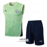 Chandal del Manchester City 2025-2026 Sin Mangas Verde