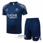 Chandal del Paris Saint-Germain 2025-2026 Manga Corta Azul - Pantalon Corto