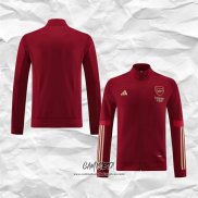 Chaqueta del Arsenal 2023-2024 Rojo Oscuro