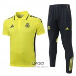 Conjunto Polo del Real Madrid 2025-2026 Amarillo