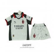 Cuarto Camiseta AC Milan Portero 2025-2026 Nino