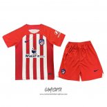 Primera Camiseta Atletico Madrid 2023-2024 Nino