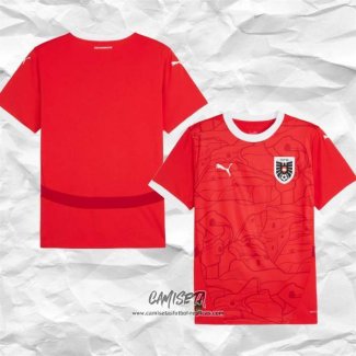 Primera Camiseta Austria 2024 Tailandia