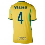 Primera Camiseta Brasil Jugador Marquinhos 2026