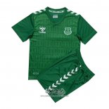 Primera Camiseta Everton Portero 2023-2024 Nino