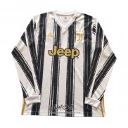 Primera Camiseta Juventus 2020-2021 Manga Larga