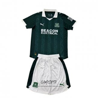 Primera Camiseta Plymouth Argyle 2025-2026 Nino