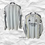 Primera Camiseta Real Madrid 2025-2026 Manga Larga