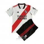 Primera Camiseta River 2021 Nino