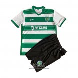 Primera Camiseta Sporting 2021-2022 Nino
