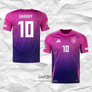 Segunda Camiseta Alemania Jugador Gnabry 2024