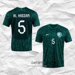 Segunda Camiseta Arabia Saudita Jugador Al-Hassan 2022
