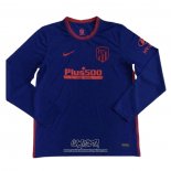 Segunda Camiseta Atletico Madrid 2020-2021 Manga Larga