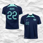 Segunda Camiseta Australia Jugador Irvine 2022
