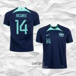 Segunda Camiseta Australia Jugador Mcgree 2022