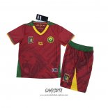 Segunda Camiseta Camerun 2025 Nino