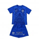 Segunda Camiseta Finlandia 2025 Nino