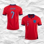 Segunda Camiseta Inglaterra Jugador Sancho 2022