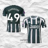 Segunda Camiseta Manchester United Jugador Garnacho 2023-2024