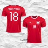 Segunda Camiseta Polonia Jugador Bereszynski 2022