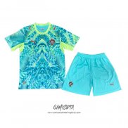 Segunda Camiseta Portugal Portero 2026 Nino