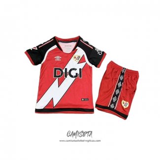 Segunda Camiseta Rayo Vallecano 2026-2027 Nino