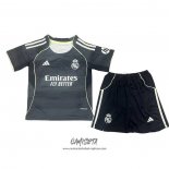 Segunda Camiseta Real Madrid 2025-2026 Nino