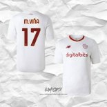 Segunda Camiseta Roma Jugador M.Vina 2022-2023
