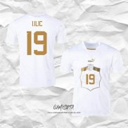 Segunda Camiseta Serbia Jugador I.Ilic 2022