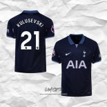Segunda Camiseta Tottenham Hotspur Jugador Kulusevski 2023-2024