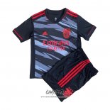 Tercera Camiseta Benfica 2021-2022 Nino