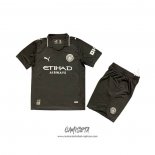 Tercera Camiseta Manchester City 2025-2026 Nino