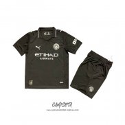 Tercera Camiseta Manchester City 2025-2026 Nino