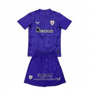 Camiseta Athletic Bilbao 2025-2026 Nino Purpura Porter