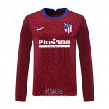 Camiseta Atletico Madrid Portero 2020-2021 Manga Larga Rojo