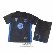Camiseta Barcelona Special 2025-2026 Nino Negro Azul