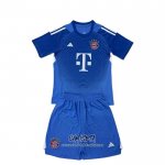 Camiseta Bayern Munich Portero 2025-2026 Nino Azul