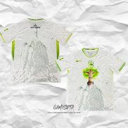 Camiseta Brasil Jesus 2025 Blanco Tailandia