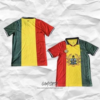 Camiseta Ghana Special 2026 Rojo Amarillo Tailandia Verde