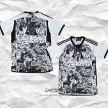 Camiseta Japon Anime 2024-2025 Negro y Blanco Tailandia