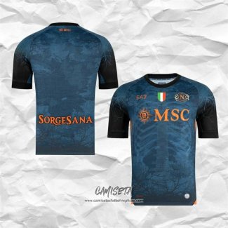 Camiseta Napoli Halloween 2025-2026 Azul Tailandia