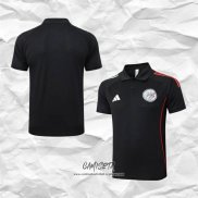 Camiseta Polo del Ajax 2025-2026 Negro