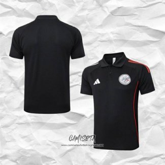 Camiseta Polo del Ajax 2025-2026 Negro
