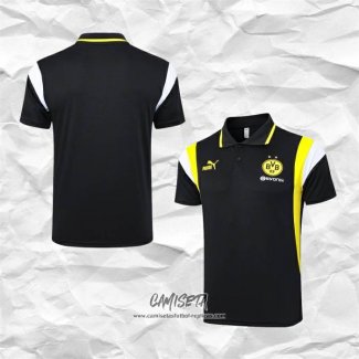 Camiseta Polo del Borussia Dortmund 2023-2024 Negro