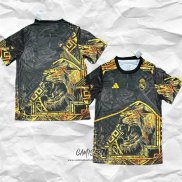 Camiseta Real Madrid Dragon 2025-2026 Negro Tailandia