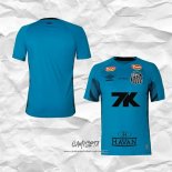 Camiseta Santos Portero 2025 Azul Tailandia