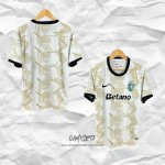 Camiseta Sporting Special 2025-2026 Blanco Amarillo Tailandia