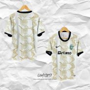 Camiseta Sporting Special 2025-2026 Blanco Amarillo Tailandia