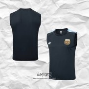 Camiseta de Entrenamiento Argentina 2025 Sin Mangas Azul